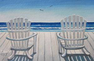 NEW Beach Chair Painting